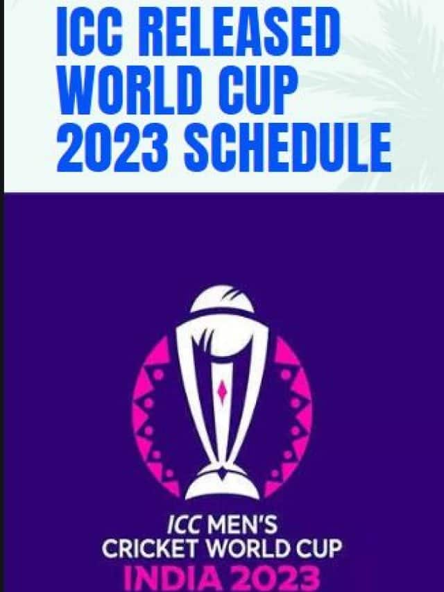 ICC released the much-awaited ODI World Cup 2023 schedule on Tuesday
