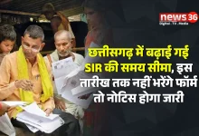 рдЫрддреНрддреАрд╕рдЧреЭ рдореЗрдВ рдмрдврд╝рд╛рдИ рдЧрдИ SIR рдХреА рд╕рдордп рд╕реАрдорд╛