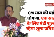 एक साल के लिए मंडी शुल्क रहेगा 0 प्रतिशत